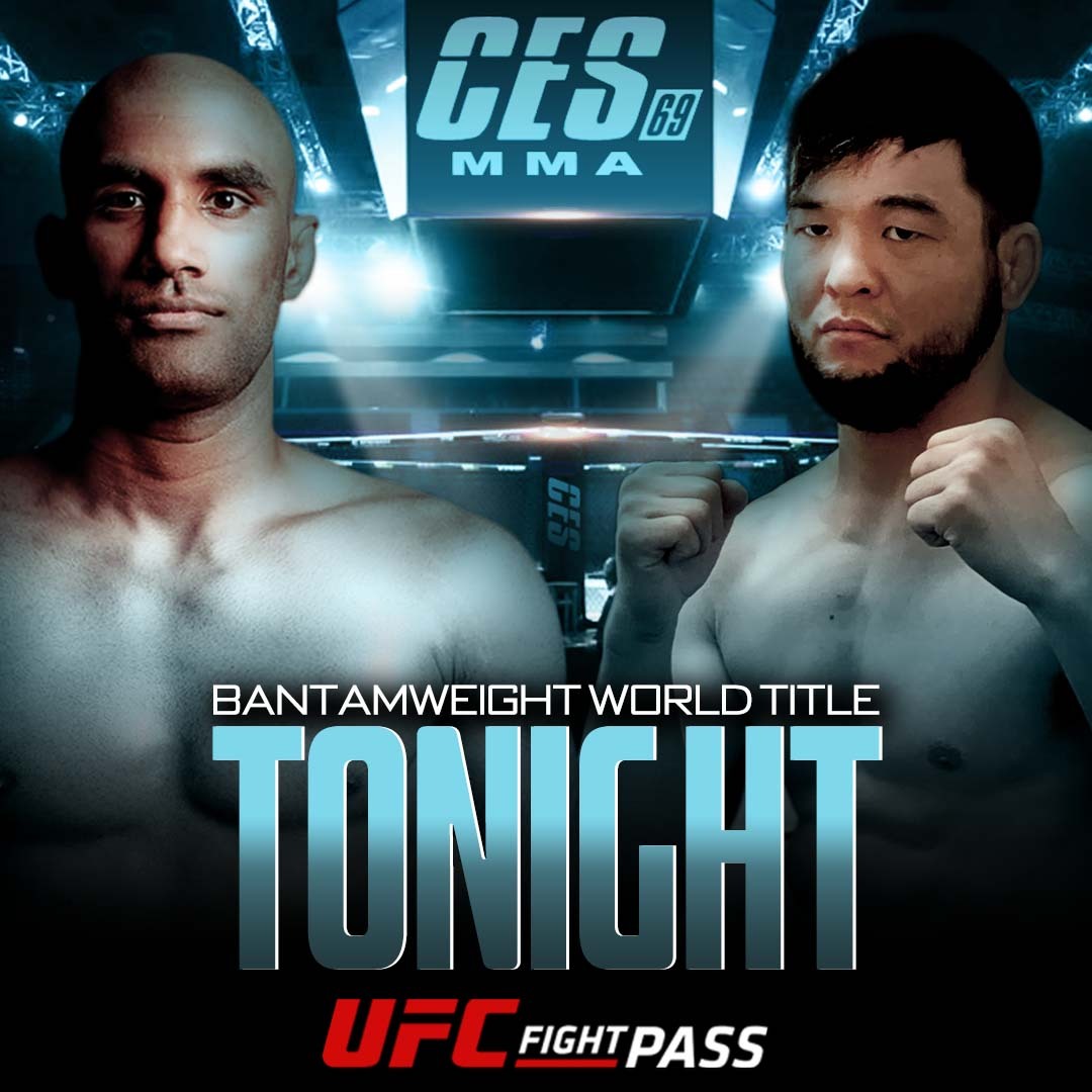 CES MMA (@cesmma) on Twitter photo π¨ TONIGHT π¨ Top bantamweight contenders <a href="/AshiekAjim/">Ashiek Ajim</a> & <a href="/azjavkhlan/">Azjavkhlan Baatar</a> battle for the vacant #CESMMA 135-pound π at #CES69 at @BallysTwinRiver, LIVE on <a href="/UFCFightPass/">UFC FIGHT PASS</a>
ποΈ showclix.com/events/28358 π¨ TONIGHT π¨ Top bantamweight contenders <a href="/AshiekAjim/">Ashiek Ajim</a> & <a href="/azjavkhlan/">Azjavkhlan Baatar</a> battle for the vacant #CESMMA 135-pound π at #CES69 at @BallysTwinRiver, LIVE on <a href="/UFCFightPass/">UFC FIGHT PASS</a>
ποΈ showclix.com/events/28358