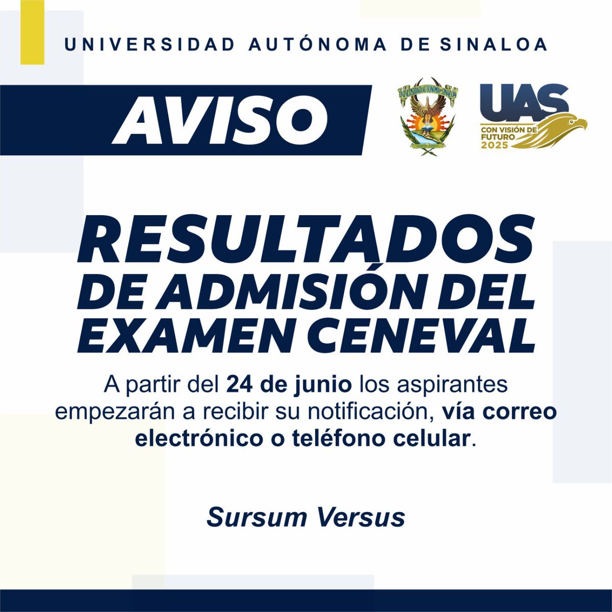 UAS Oficial tweet media
