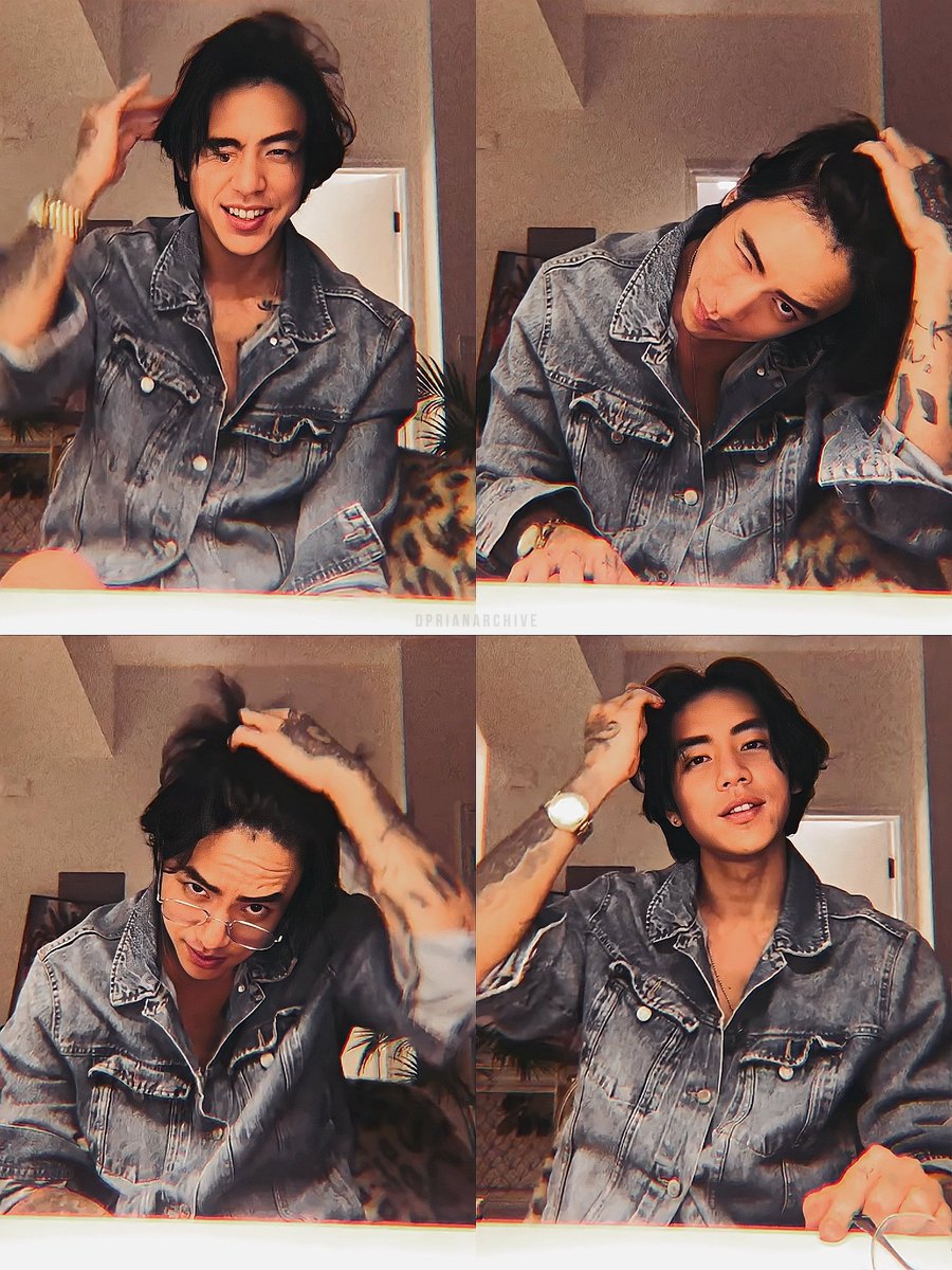 DPRIANarchive's tweet photo. His habit of touching his hair ❤️ https://t.co/D19EfXRBMs