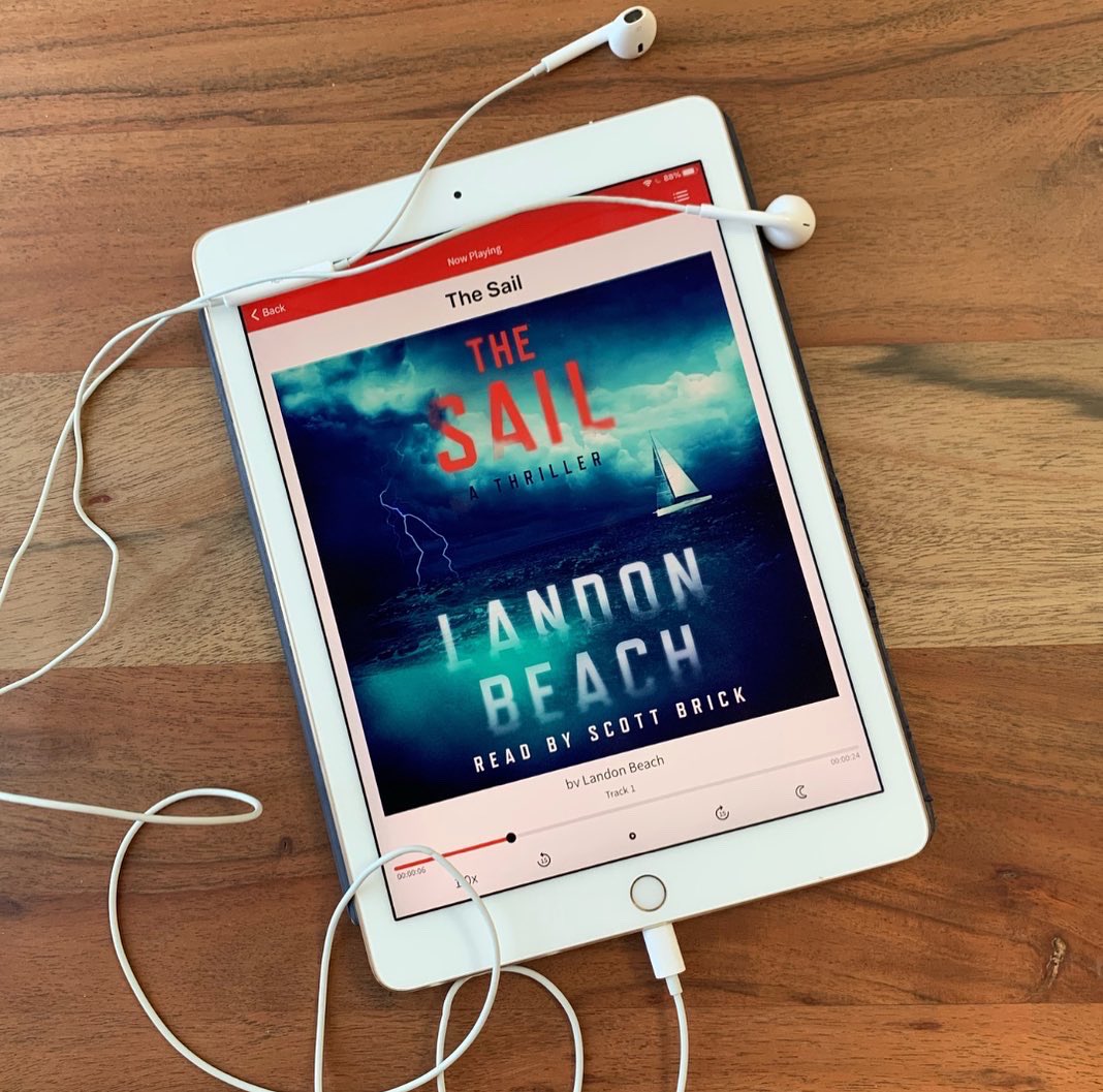 RosowBooks's tweet photo. @LandonBeachBook If it is rough, The Sail in audio seems appropriate! Also look for Landon’s “Narrator” later this year. https://t.co/ZcZF9mo8WB