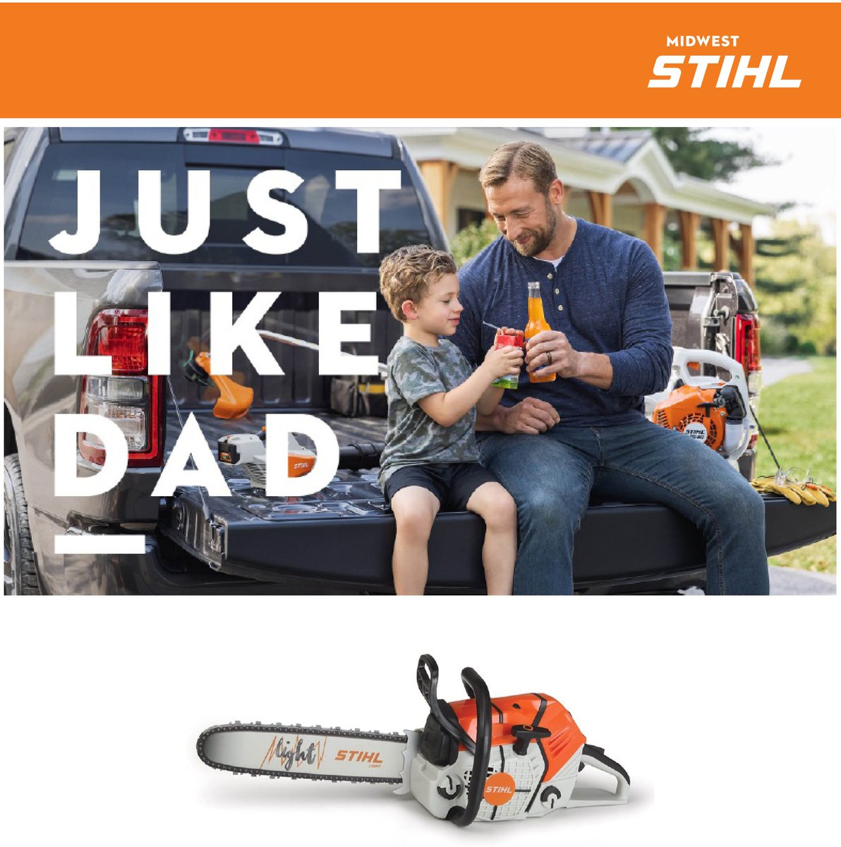 MidStateEquip's tweet image. Need a little inspiration for a Father&apos;s Day gift? Stop in to any Mid-State location &amp;amp; start shopping! Everything you will need for your Dad! #Stihl #Bestgiftever