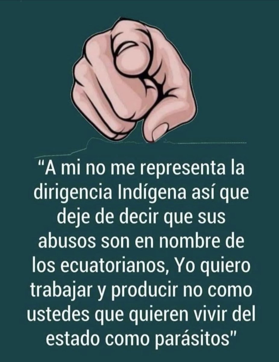 Anbr1974's tweet photo. Dejen trabajar dejen de ser mantenidos y dañar y perjudicar a los q queremos progresar y que n dependemos del estado ni organizaciones no ataquen #Quuto levántate no dejes q los indígenas destruyan tus vienes privados tu trabajo honrado y digno https://t.co/5iodofQSag