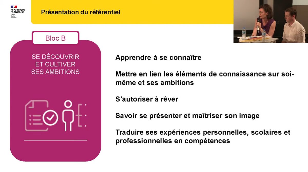 DimitriSydor's tweet photo. 3 blocs de compétences à s'orienter constituent le #Referentiel Avenir(s) : 
✅ s'informer et se repérer dans la société d'#information 
✅ se découvrir et cultiver ses #ambitions
✅ se construire et se projeter dans un monde incertain 
@Onisep @acnancymetz @ProjetAILES @___FAB_ https://t.co/1e5zFLC7pf