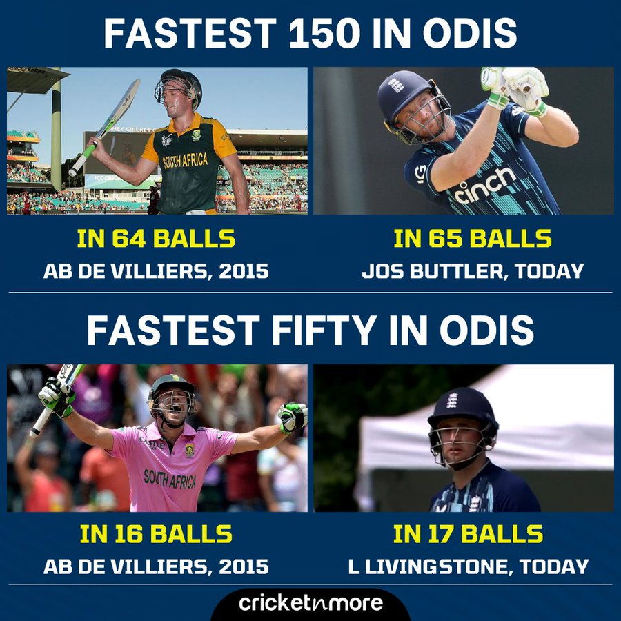 imBK08's tweet photo. A Freak Show By England Today!

#JosButtler #AbDeVillier #LiamLivingstone #ENGvNED https://t.co/ZxwPrQMWQF