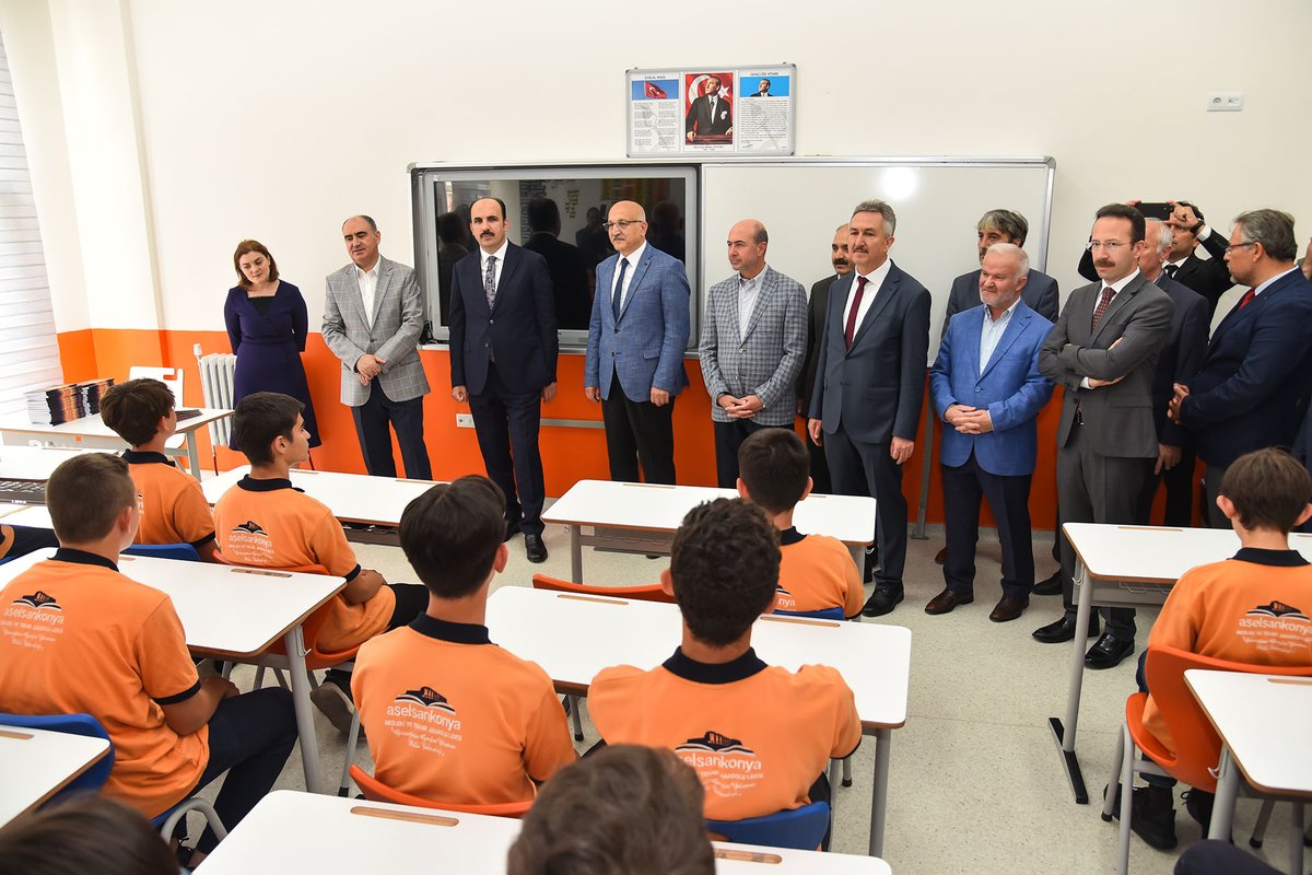 konyamem's tweet image. ASELSAN KONYA MTAL'de gerçekleştirilen 2021-2022 Eğitim Öğretim Yılı ikinci dönem karne dağıtım törenine Valimiz Sayın Vahdettin Özkan, Büyükşehir Belediye Başkanımız @u_ibrahim_altay, İl Müdürümüz @SeyitAliBuyuk, ASELSAN Genel Müdür Yrd. Mehmet Çelik ve protokol üyeleri katıldı.