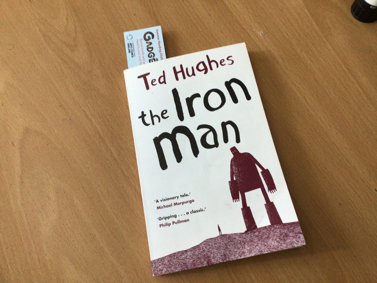 StThomasCEPS's tweet photo. Year 3 havechosen The Iron Man by Ted Hughes as their class story. We have just read the first chapter and have so many questions! #tedhughes #ironman #classbook #lovetoread https://t.co/KyafvbnnAF