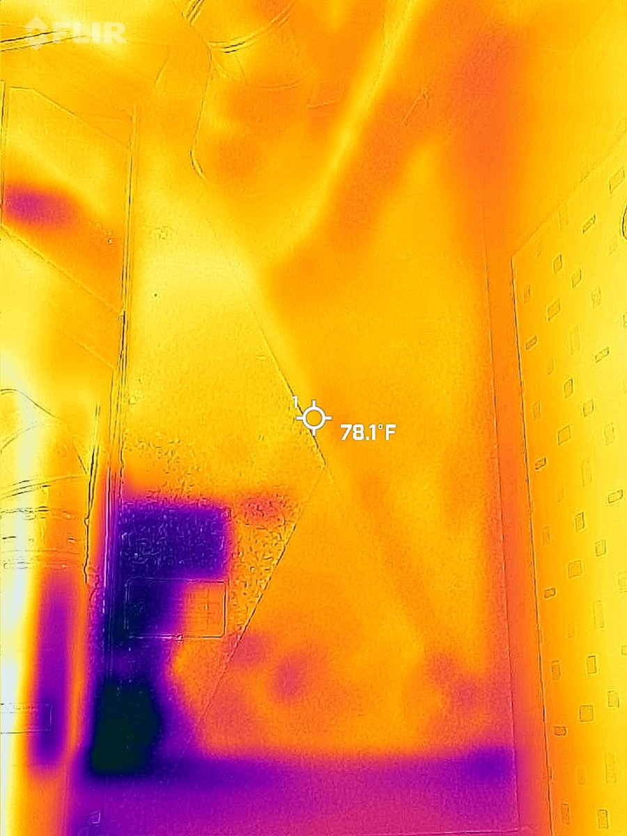 Modern_Home_Opt's tweet photo. To be clear, I have a catastrophic leak in my own AC system at the moment so when I'm talking about conserving energy and reducing the heat load within a home, I'm living it. https://t.co/kzlq1tx46J
