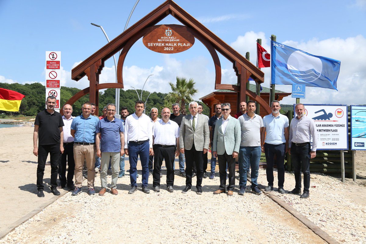 Kandıra/Seyrek Mavi Bayraklı Plajımız haftaya Çarşamba açılışa hazır.
Çok güzel olmuş, emeği geçen mesai arkadaşlarıma teşekkür ediyorum.👏 <a href="/tahirbuyukakin/">Tahir Büyükakın</a>