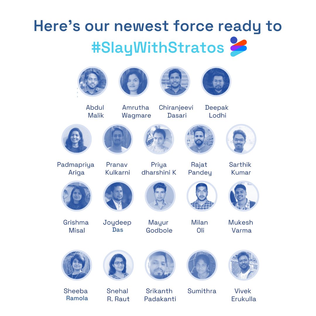 StratosStudio's tweet photo. Welcome aboard, Cohort 6. 👋
Thank you for blazing the trail and boldly stepping forward to embrace an exciting organization and an equally exciting technology. Wish you all much success and fun.
#SlayWithStratos #Salesforce https://t.co/mIWtP9Gou1