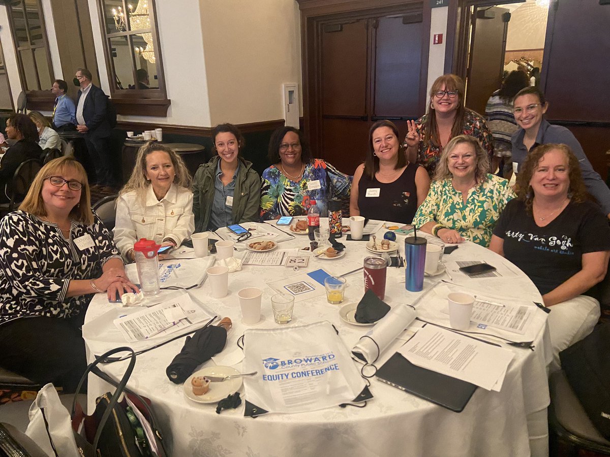 BCPSFineArts's tweet photo. 2022 BCPS Equity Conference! @HawkesBluffElem @tropicalbroward @PembrokePinesES Sawgrass ES @browardequity @browardschools #BCPSEquityconference https://t.co/V3EQspk2WP