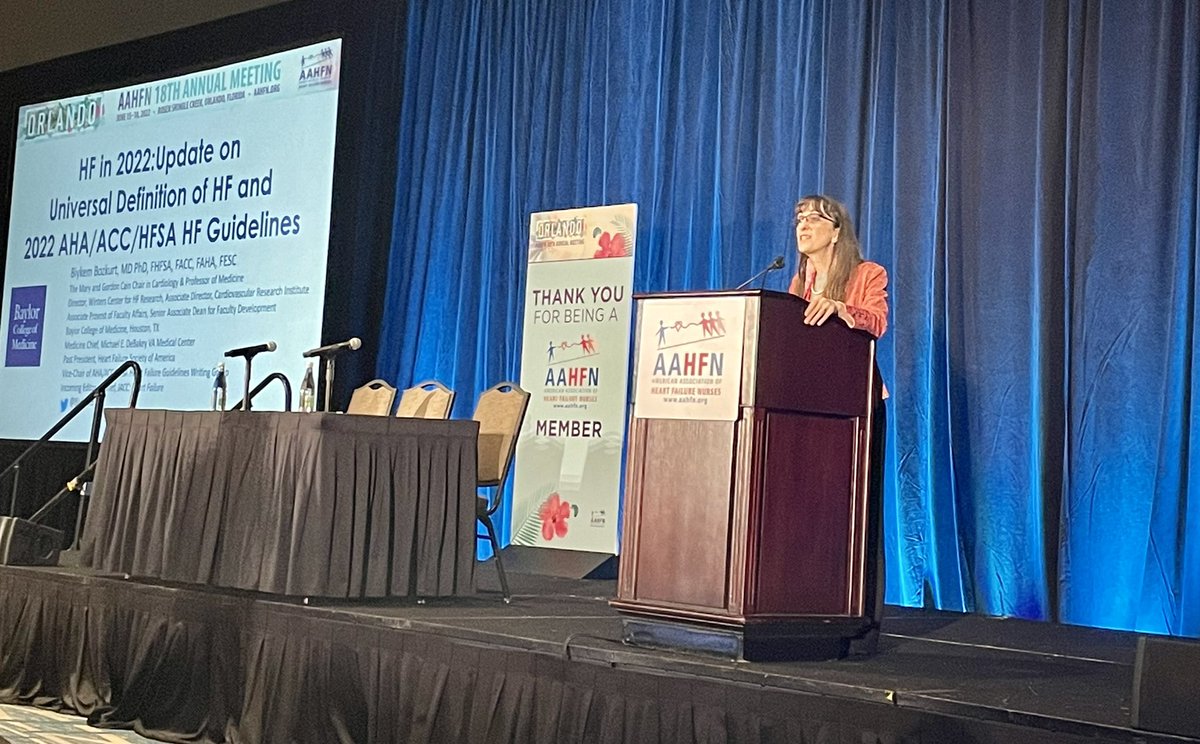 CardDNP's tweet photo. Kicking off today with 2 HF “giants”-many thanks to @BiykemB  and @robmentz for sharing their expertise with us today!  @AAHFN  and @HFSA working together to improve patient outcomes!  #AAHFNAM22 https://t.co/N4RuT3rqGS
