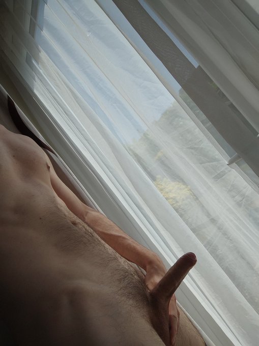 Wonder if the house opposite can see through these curtains.. 🤔 well it's hot and I'm horny so they're<a href="/tag/horny"class="tags"><span>#horny</span></a><a href="/tag/cock"class="tags"><span>#cock</span></a><a href="/tag/dick"class="tags"><span>#dick</span></a><a href="/tag/edging"class="tags"><span>#edging</span></a><a href="/tag/wanking"class="tags"><span>#wanking</span></a><a href="/tag/boner"class="tags"><span>#boner</span></a><a href="/tag/risky"class="tags"><span>#risky</span></a>