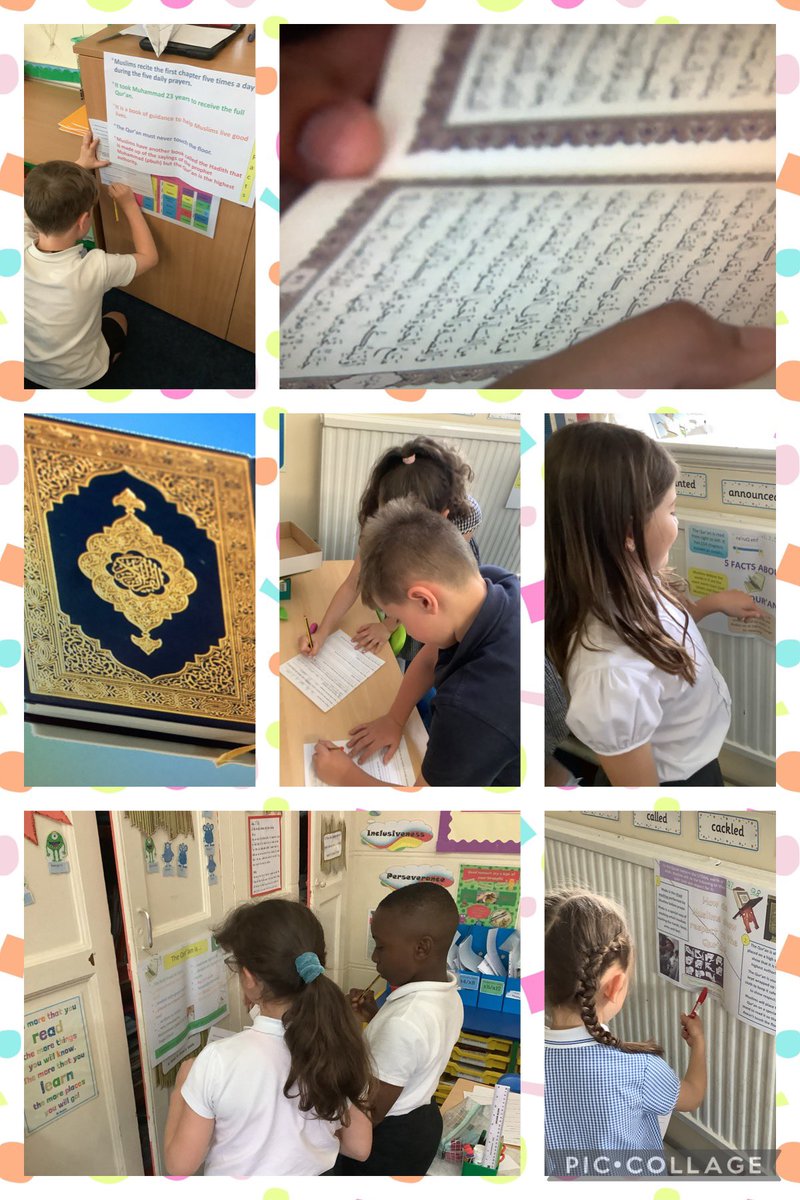 Mrs_Collingham's tweet photo. We discussed the importance of the Qur’an to Muslims in RE. https://t.co/O6yZdfdP01