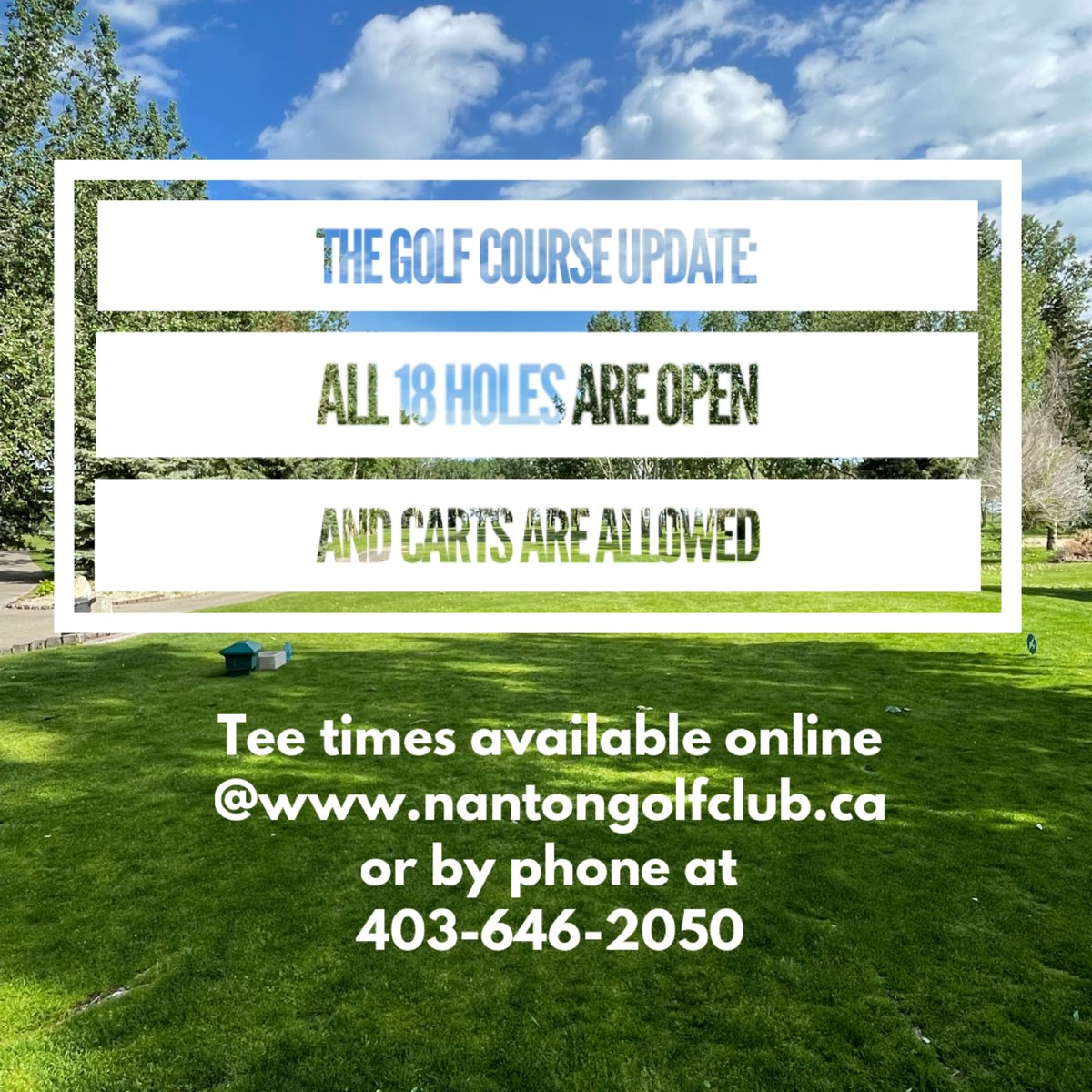 Nanton Golf Club tweet media