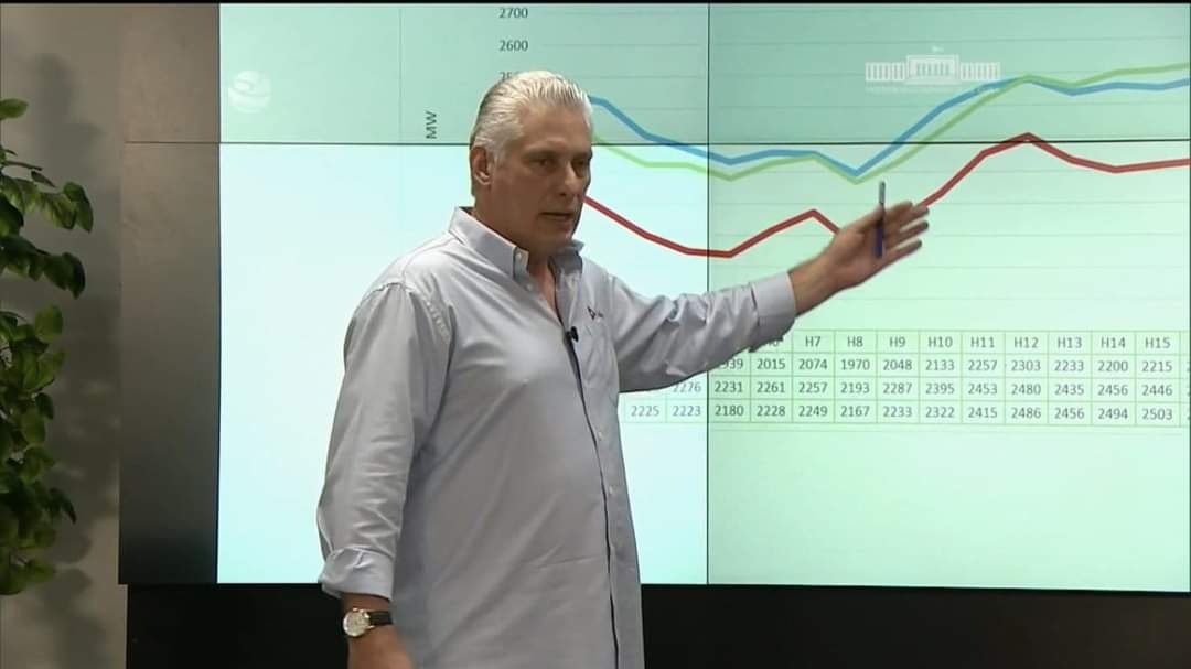 Anoche viendo a nuestro Presidente <a href="/DiazCanelB/">Miguel Díaz-Canel Bermúdez</a>, recordaba a #Fidel. La franqueza, honestidad y sensibilidad por el pueblo. La misma filosofía, los mismos principios, en fin, la #Continuidad. En tales circunstancias no cabe otra opción. #AquíNoSeRindeNadie 
#CubaViveYTrabaja