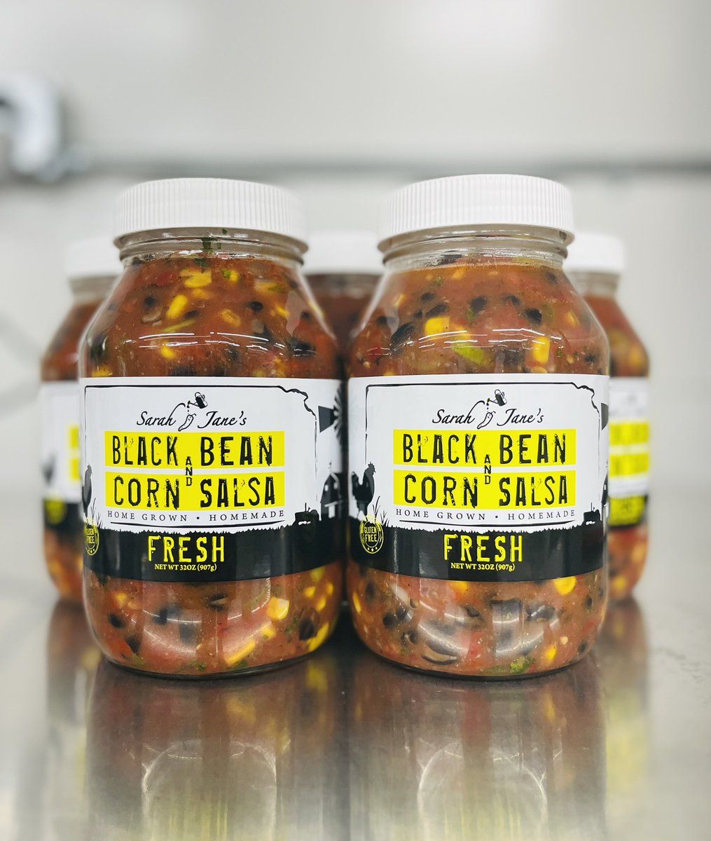 It’s black bean &amp; corn salsa time! Grab a jar at the 21st &amp; Ridge <a href="/KSGrownMarket/">Kansas Grown Market</a> every Saturday 7am-Noon.