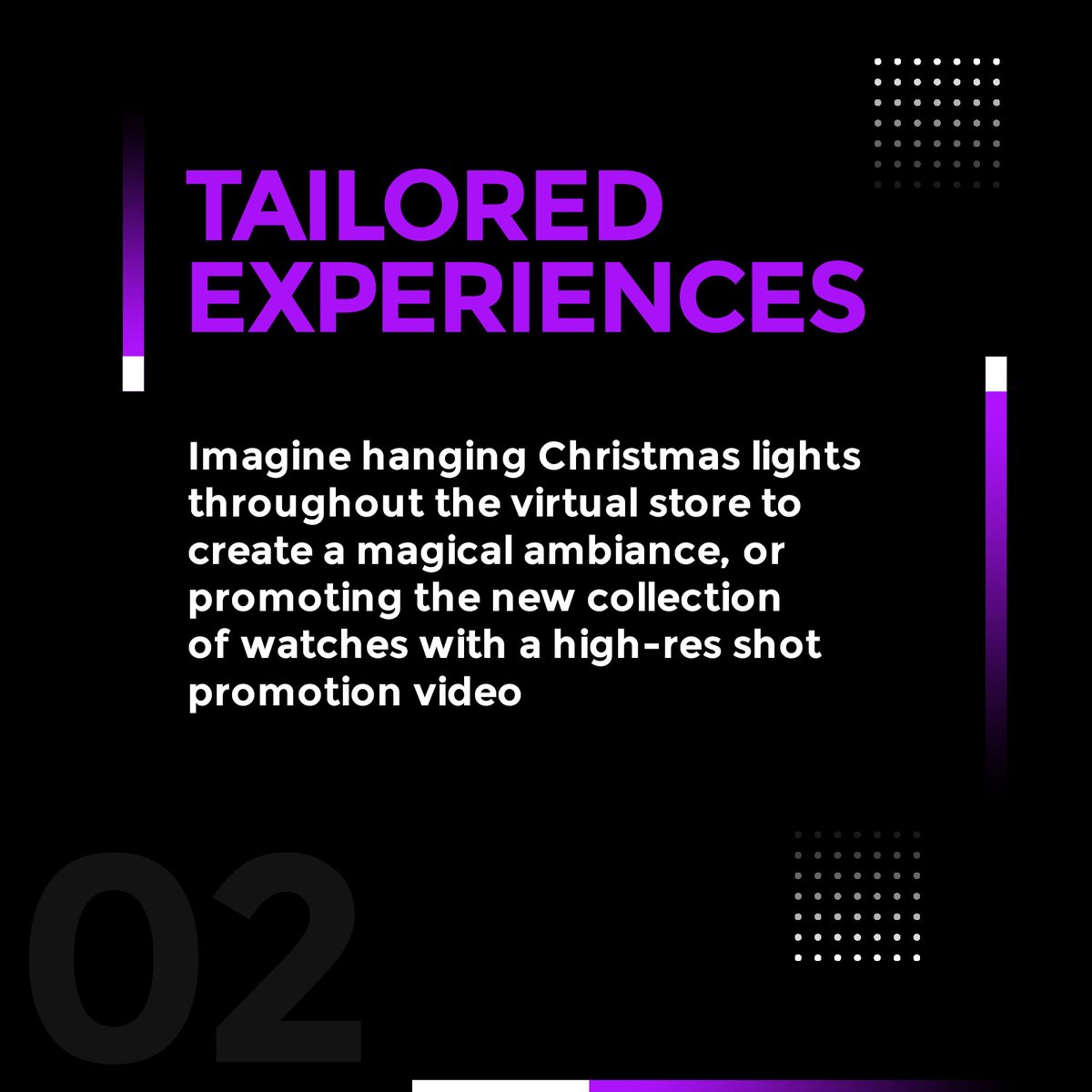 ExartaOfficial's tweet image. Read out the four ways how Exarta Virtual stores will benefit the retailers👇
.
.
.
#virtualstores #exartametaverse #shoppinginmetaverse #landsales #ecommercemetaverse