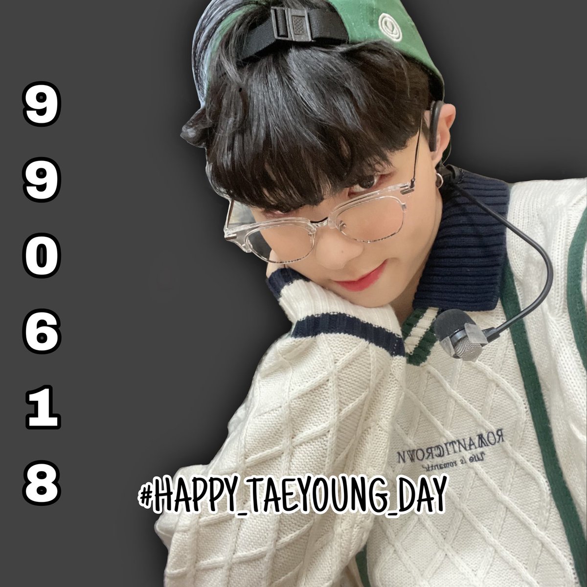 𝟗𝟗𝟎𝟔𝟏𝟖 𝐓𝐚𝐞𝐲𝐨𝐮𝐧𝐠 𝐁𝐢𝐫𝐭𝐡𝐝𝐚𝐲 𝐡𝐚𝐬𝐡𝐭𝐚𝐠

Hi all! For Taeyoung’s birthday we will be using the following hashtags! 

#/HAPPY_TAEYOUNG_DAY