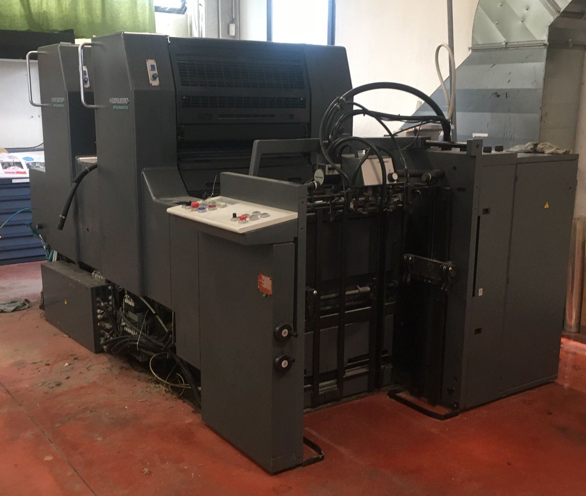 PTSTRADING's tweet photo. Heidelberg SM 74-2 -> Destination: India 🇮🇳 &amp; Pakistan 🇵🇰 🥳🥳🥳
#offsetprinting #heidelbergdruckmaschinen #offsetprint #lithography #sheetfed #sheetfedpress #printingpress #printing #graphic #usedheidelberg #usedpress #sm74 #drupa https://t.co/KxF5jpVvXm