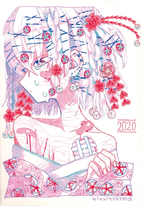 一番気が狂ってた頃の痛そうな過去絵貼らせて 