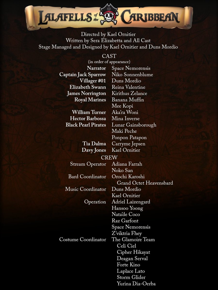 Namafel_'s tweet photo. We have finished our first show ever!
Thank you for everyone for watching!!
We hope it was entertaining! o/

Here's the people behind the Lalafells of the Caribbean :D

#Namafel #ffxiv #ElementalRP https://t.co/TOHNlovVYc