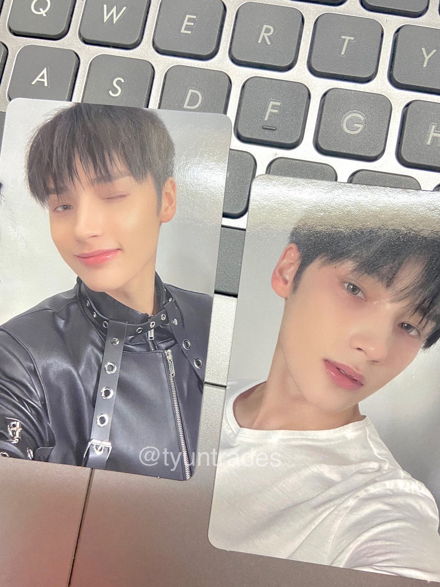 tyuntrades's tweet photo. — wtt 🇲🇾 only — 

✩ have: hyuka hate &amp; end
✩ want: tyun equivalent 

 •hate got manu defect at the back
 •end condi 10/10
 •onhand
 •prefer wm trader 

hmu!! #pasartxt hueningkai huening kai taehyun minisode 2 m2 https://t.co/rxqFX9vDyW