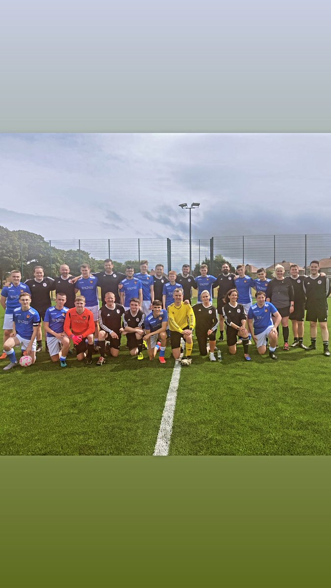 A great afternoon at the 2022 Staff V Pupils football match! The pupils ran out worthy winners with a score of 3 goals to 0! Thanks to <a href="/gillianmpryce/">G Pryce</a> for refereeing- not an easy task!!!!! <a href="/iRoyalPLT/">Senior Pupil Leadership Team</a> #believeinbetter🏆💙