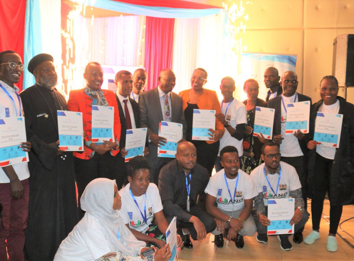 irck_info's tweet photo. .@irck_info Interfaith Youth launched their vision for the 2022 General Election having reflected on the state of the country at large; focusing on Elections and Security, Inclusion of Youth, Economic Recovery &amp; Employment, Social Cohesion &amp; Inclusivity. #YouthConvention2022 https://t.co/huswVdV7pv