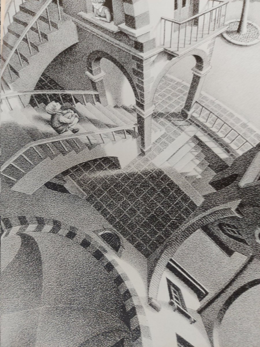 Bviladecavalls's tweet photo. 17 de juny 1898
Naixia Països Baixos Maurits Cornelis #Escher el famós #artista dels objectes impossibles. Obra amb fort component #matemàtic , molt apreciada per #científics
#matemàtiques #art #distorsions #perspectiva #percepció #dibuix #pintura #cultura
#bibliotequesxbm https://t.co/lgvfQY274X