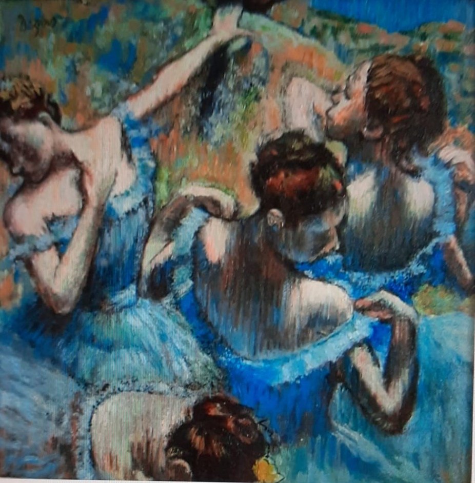 #LaPoesiaDellaVita a
#CasaLettori
Danzare è come par-
lare in silenzio.
È dire molte cose,
senza dire una
parola
     Y. Buenaventura
     Edgar Degas 1897