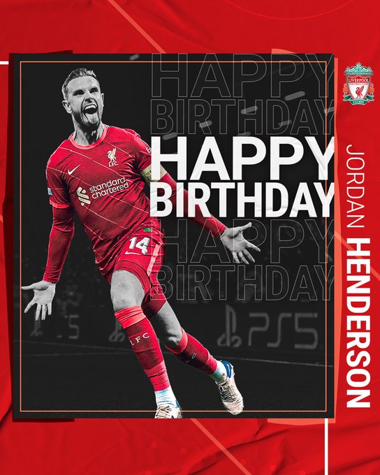 Happy Birthday to Liverpool FC\s Jordan Henderson!! 