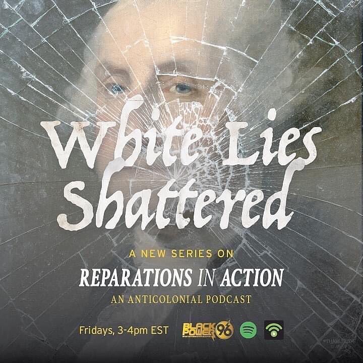 UhuruSolidarity's tweet photo. New ep of White Lies Shattered at 3pm ET today. African Internationalist analysis of NY Times article, "The Ransom” re: colonial plunder France &amp; U.S. inflicted on #Haiti as retribution for the world's first successful #workersrevolution. On @blackpower96fm &amp; #podcast platforms https://t.co/U3jbBKuJfY