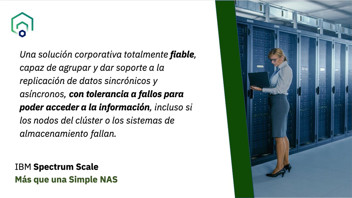 gnsys_inf's tweet image. Aproveche las opciones de autenticación, cifrado, seguridad, codificación de borrado y réplica para cumplir con sus requisitos empresariales y normativos.
#IBMSpectrumScale #ScalemásqueunasimpleNAS #SoftwareDefinedStorage
stwb.co/prhzhhz