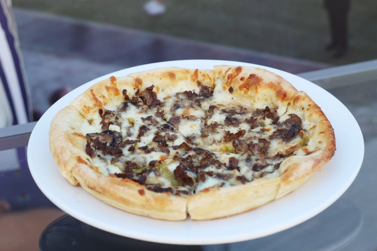 Don't miss out on the Philly Cheesesteak Pizza! Last couple days to enjoy it before Restaurant Week ends!