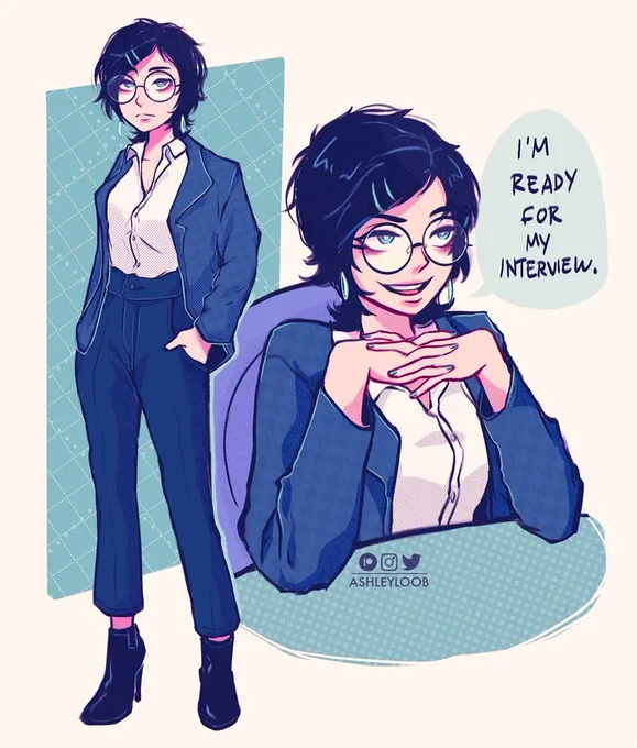 the one day she doesn't  dress like a gremlin 