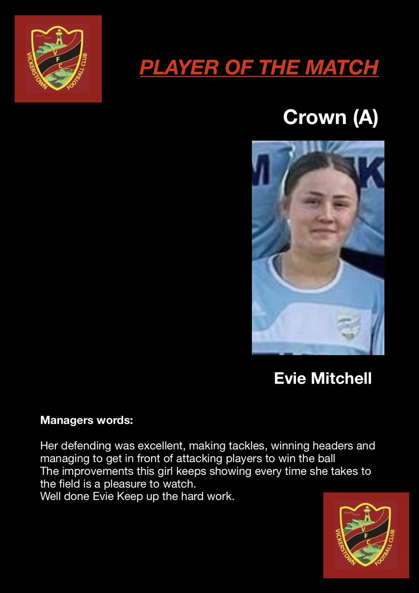 Vickerstown Ladies tweet media