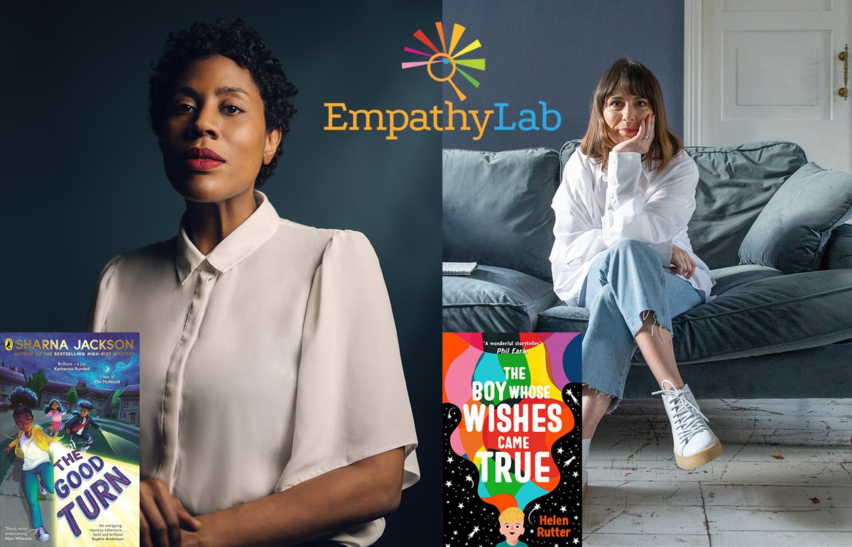 EmpathyLabUK's tweet photo. #ReadingIsMagicFest is BACK with a five-day programme packed full of magical events from bestselling authors &amp; illustrators from around the globe 🌎

We'll be hosting an extra special #ReadForEmpathy event with @HelenRutterUK &amp; @sharnajackson 📚✨

More: https://t.co/GRAvfFMOsv https://t.co/tE9eq8s8AJ