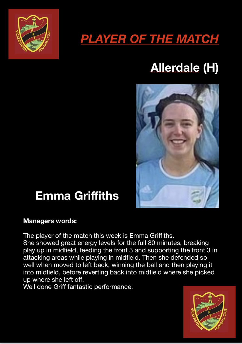 Vickerstown Ladies tweet media