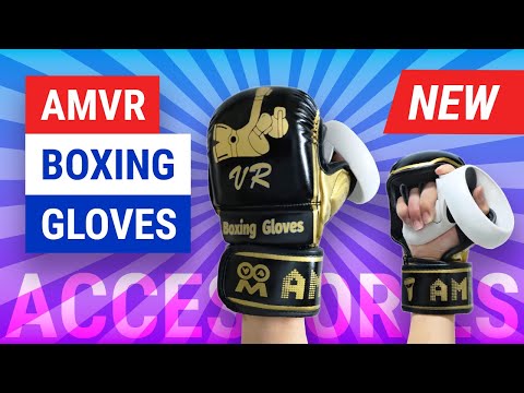 OQPlay's tweet photo. VR #Boxing #Gloves for #Meta/#Oculus Quest 2 from #AMVR #Review - https://t.co/BBLssJIdRQ #Accessories #Controller #Quest2 #TouchController #Video https://t.co/0Ok4lpGbyv