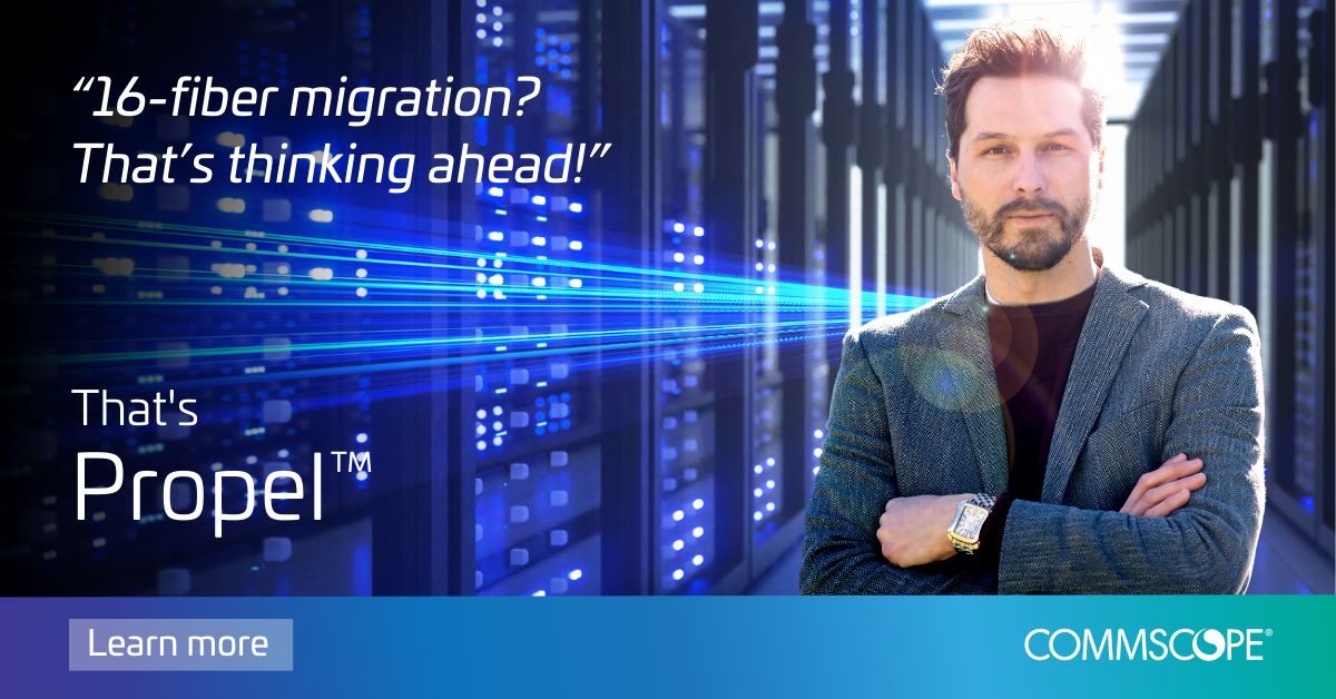 CommScope's tweet image. Do you have the horsepower to drive your DC network forward?  bit.ly/3xPAdlj

#Propel #HighSpeedMigration #400G #800G #MPO16 #fiberpanels