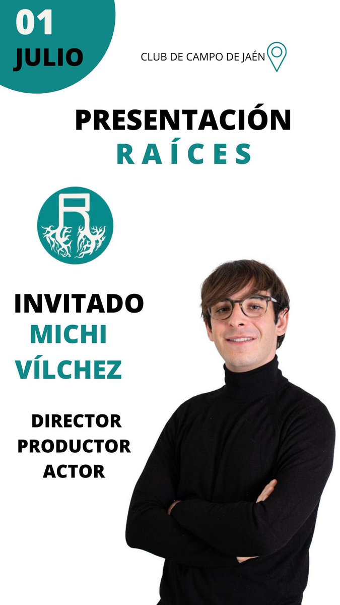 👋🏼 Os dijimos que iríais conociendo a nuestros invitados… 

Y hoy os presentamos a <a href="/michiivr/">Michi Vílchez</a> ‼️ Director, productor y actor. 

Talento y potencial que nace desde la juventud, tal y como queremos hacer despertar desde <a href="/raices_es/">R A Í C E S</a>
