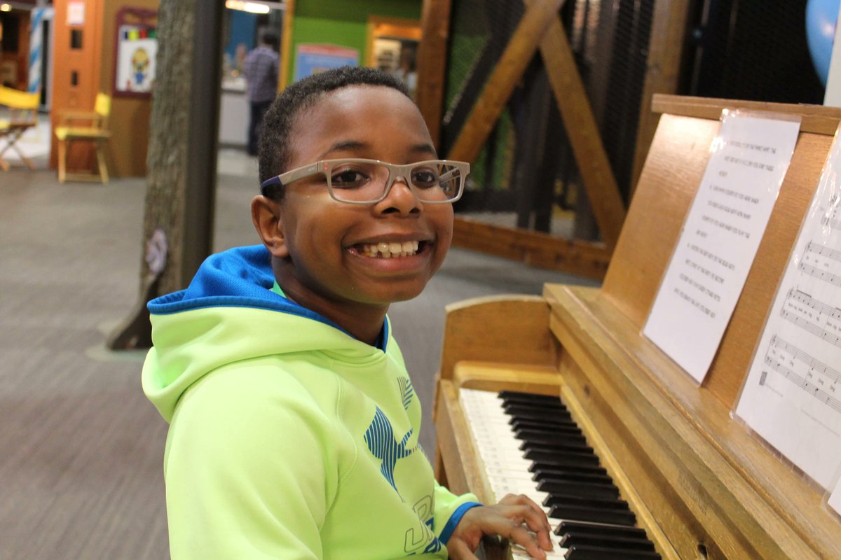 MuncieMuseum's tweet photo. Do you have a young virtuoso in your life? Encourage them to play our piano or the percussion instruments in our Musical Hallway! https://t.co/2mp0J8SNvF