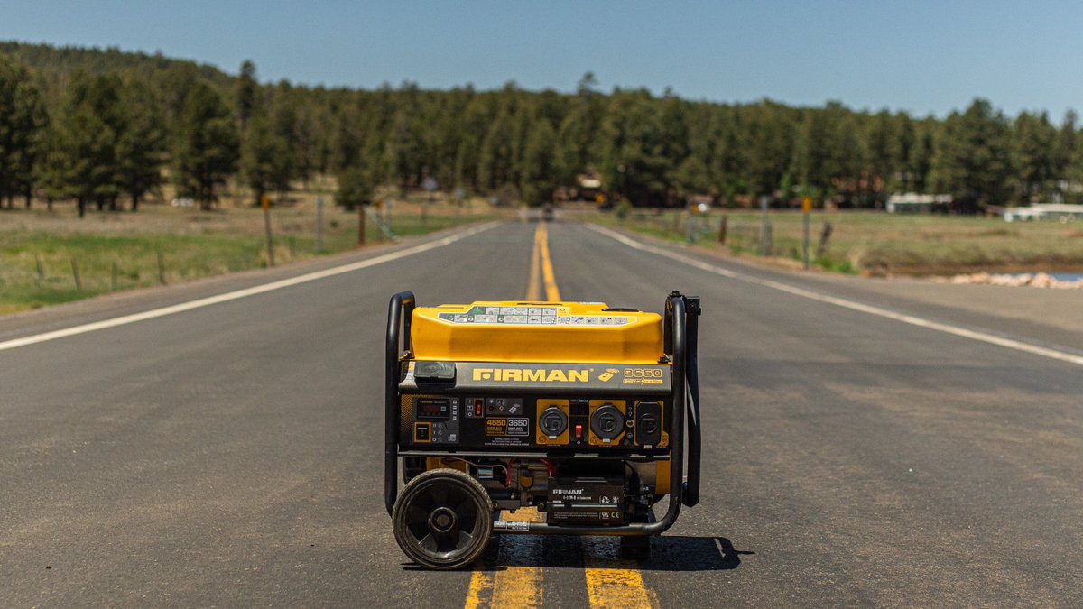 FIRMANPower's tweet photo. Saturday is National Road Trip Day
Load up your Firman generator and hit the road! Where will you go?
#FIRMANGenerators #WorkHardPlayHard #PowerWhenYouNeedIt https://t.co/FtgWS5IAPM