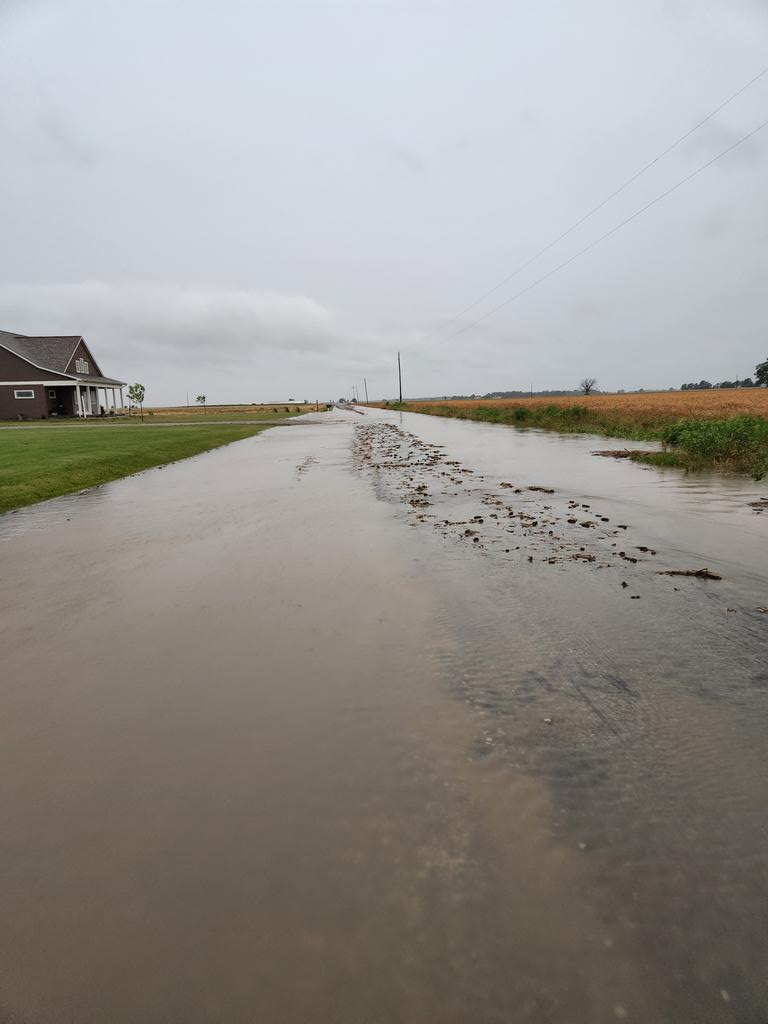 DavidHolste's tweet photo. @TEVAchrisk We've had around 3 inches. https://t.co/sOCqJSdkQR