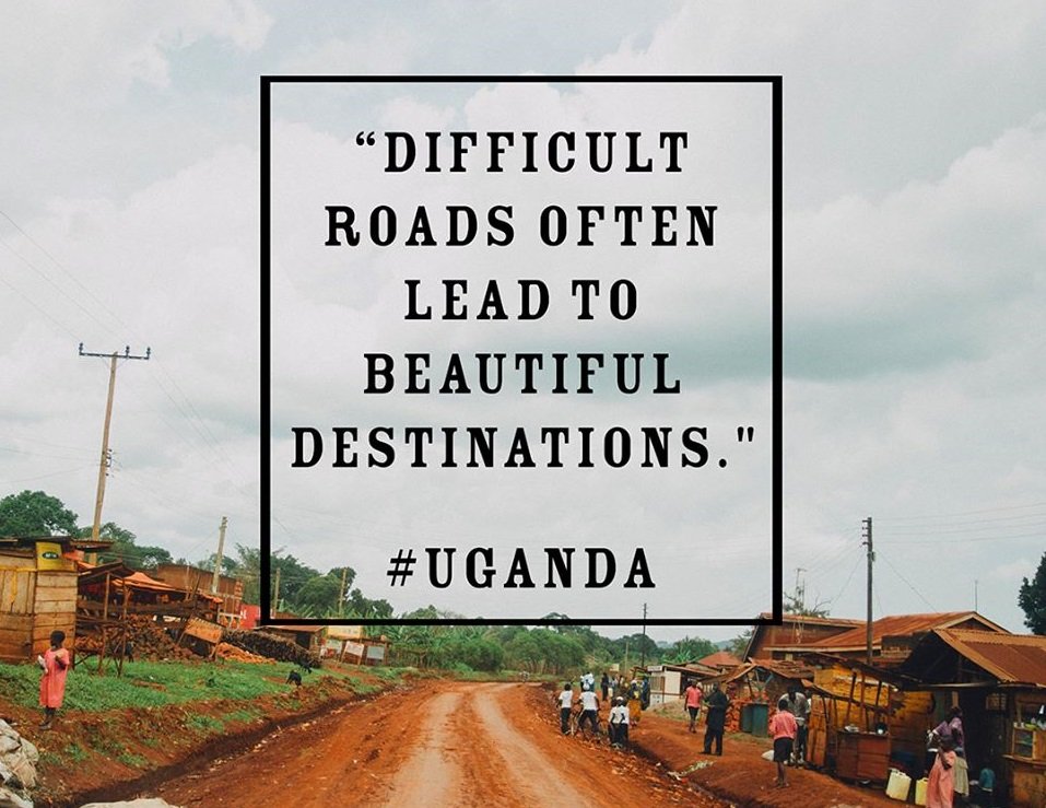 MissionTripsUg's tweet photo. Difficult roads often lead to beautiful destinations! https://t.co/WtlV23ctfy