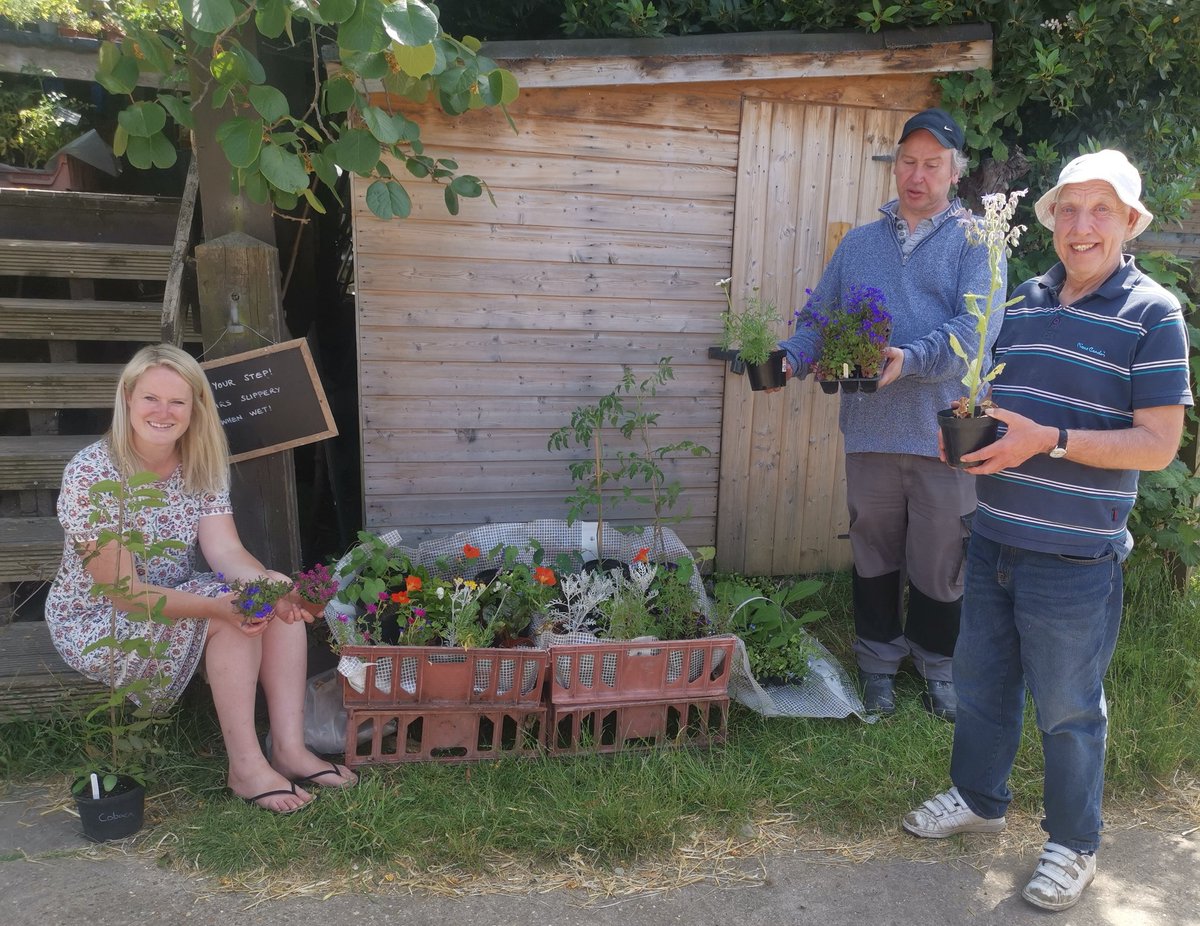 Plot2Shop's tweet photo. We are slowly gathering plants for our #HaveAGrow plant sale tomorrow @surreydocksfarm between 10am and 4pm https://t.co/fYx7VyeEqV