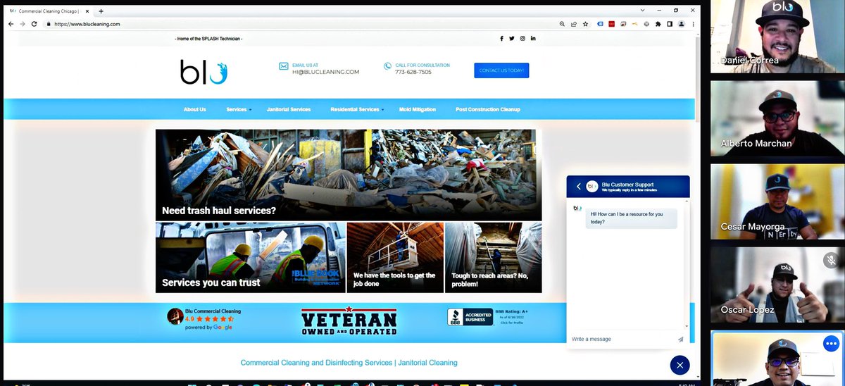 Morning meeting with our awesome Specialty Services management team.
.
Continuous learning on talking less and listening more.
.
Happy Friday everyone!
.
#cleaning #restoration #sprintmeeting #makeasplash #splashtechnicians #teamfirst