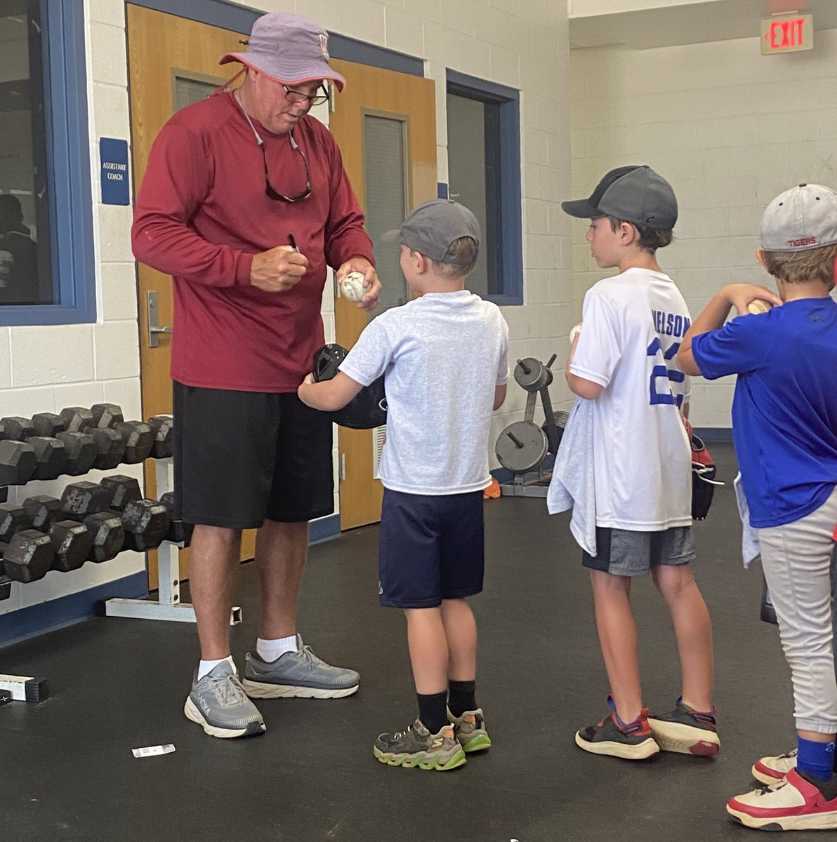 govbaseball's tweet photo. It was a fantastic few days at the 2022 Mackey Sasser Baseball Camp! Thank you to all who came out to learn from one of the best minds in baseball!
We hope everyone had as much fun as we did! #FutureGovs 🎩 https://t.co/D6XBKGWdNz
