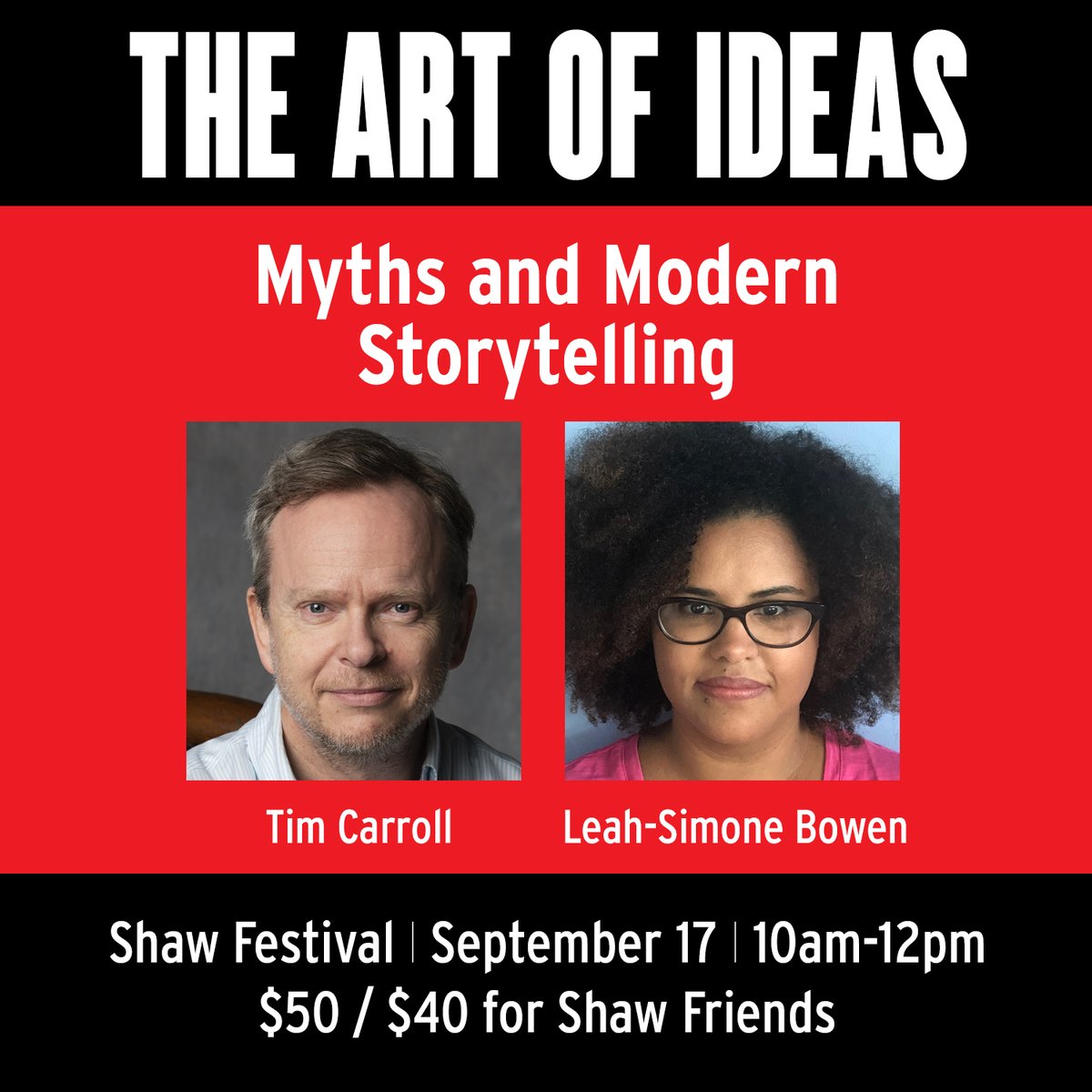 pb1812cr's tweet photo. Check out The Art of Ideas series from @ShawTheatre - some great speakers!!! https://t.co/dSDDREC1Na