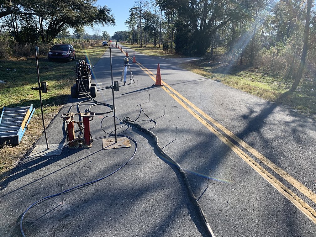 FoundationPros's tweet photo. Did you know Foundation Professionals of Florida is the premier foundation repair company contracted to remediate Florida's roadways? This roadway is in Lafayette County. FPI isn't just keeping your foundation safe but also your roadways. 
#foundationpros
#floridaisourfoundation https://t.co/WAgxjkeVKe